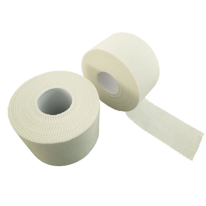 Football Knee Ankle Protection Cotton Athletic Tape Adhesive Strong Water Resistant
